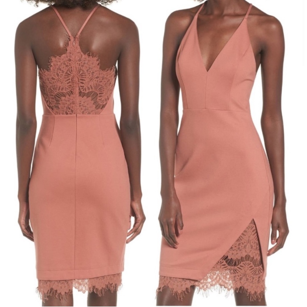 ASTR The Label Peeking Lace Dress